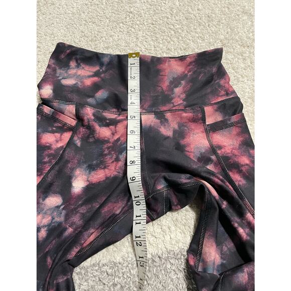 Old Navy Women's Size Small Powersoft High Rise Tie Dye Leggings Multicolor - Picture 3 of 7